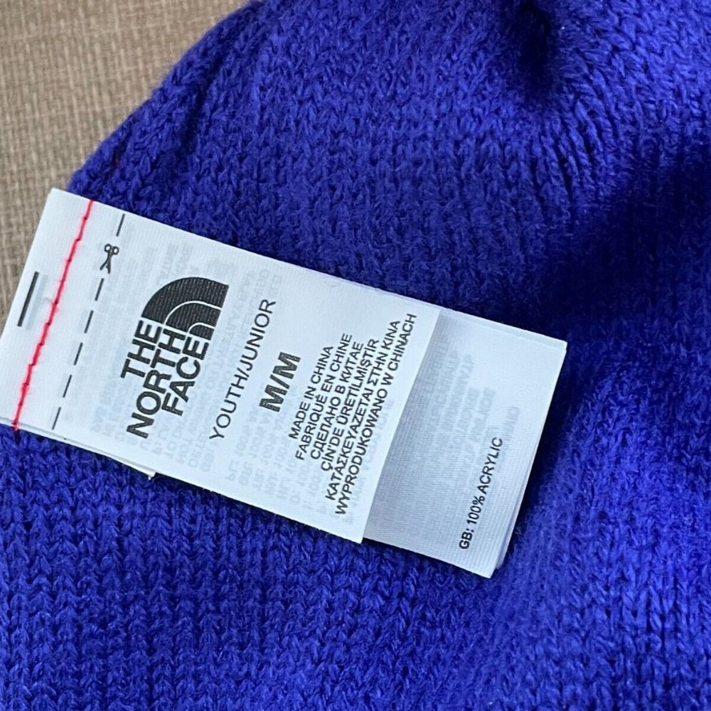 The North Face Junior Beanie Winter Hat Youth Boy Beanie New Size M/M - Picture 12 of 12